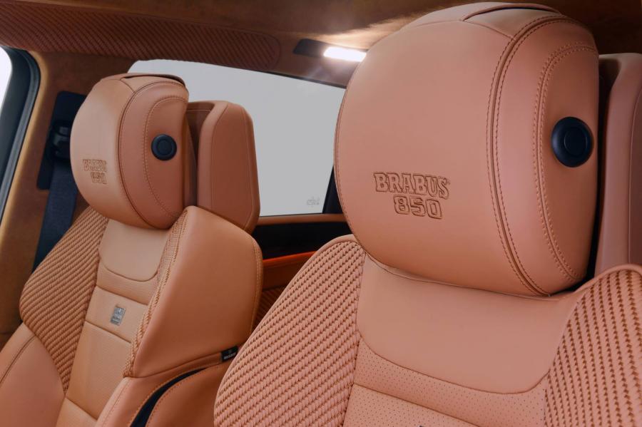 Детали интерьера Mercedes-AMG GLE63 850 4Matic by Brabus 2015 года  (фото 24 из 41)